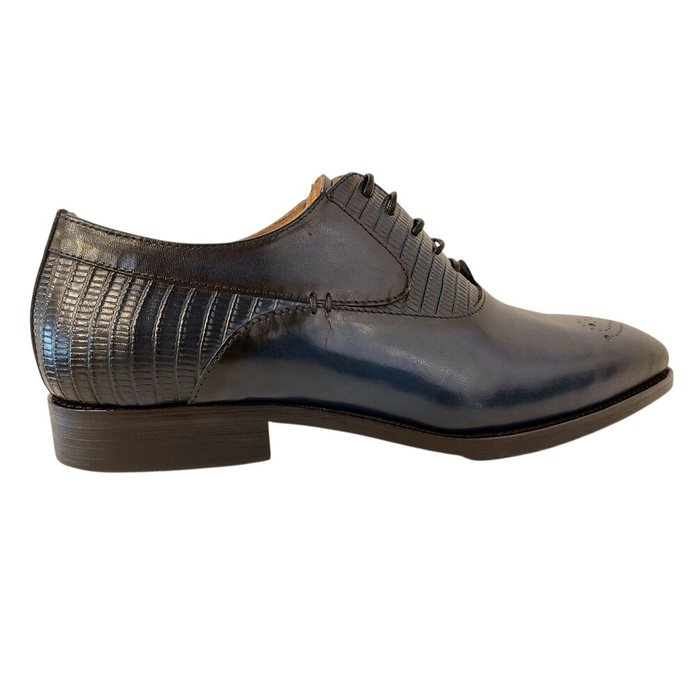 Adventure Nette Schoen Livorno Blue Leer High Soft Insole - 8785342093812