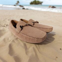 Adventure Instapper Milano Zand Suede Leer High Soft Insole - 8951005742742