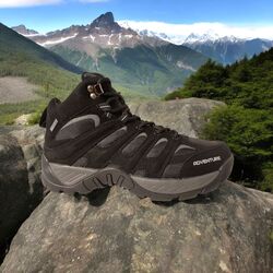 Adventure Wandelschoen Zermatt Zwart Lichtgewicht en Ademend - 8951005743985