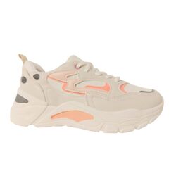 Adventure Sneaker Barcelona Wit Roze Ademend High Soft Insole - 8951005745316