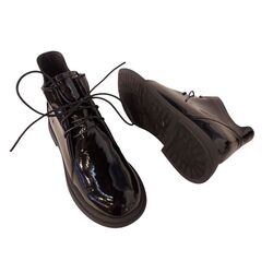 Adventure Shoes Veterboot Birmingham Zwart Lak - 8951005746535