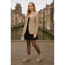 Adventure Shoes Veterboot Manchester Grijs Warm Gevoerd - 8951005746580