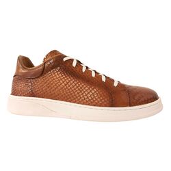 Adventure Sneaker Campina Cognac Kroko Print - 8785342094017