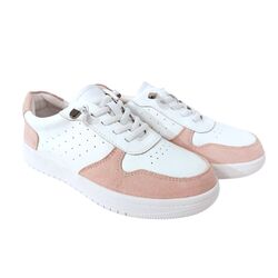 Adventure Shoes Sneaker Pesaro Wit Roze - 8785342095663