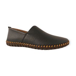 Adventure Instapper San Remo Blauw Leer High Soft Insole - 8785342096363