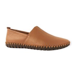 Adventure Instapper San Remo Bruin Leer High Soft Insole - 8785342096479