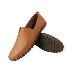 Adventure Instapper San Remo Bruin Leer High Soft Insole - 8785342096486