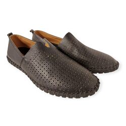 Adventure Instapper Savona Zwart Leer High Soft Insole - 8785342096561