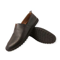 Adventure Instapper Savona Zwart Leer High Soft Insole - 8785342096554