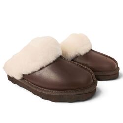 Adventure Shoes Pantoffel Helsinki Brown - 8785342100008