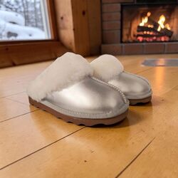 Adventure Shoes Pantoffel Helsinki Zilver - 8785342100077