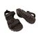 Adventure Sandaal Marseille Zwart High Soft Insole - 8785342095007