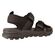 Adventure Sandaal Marseille Zwart High Soft Insole - 8785342095014